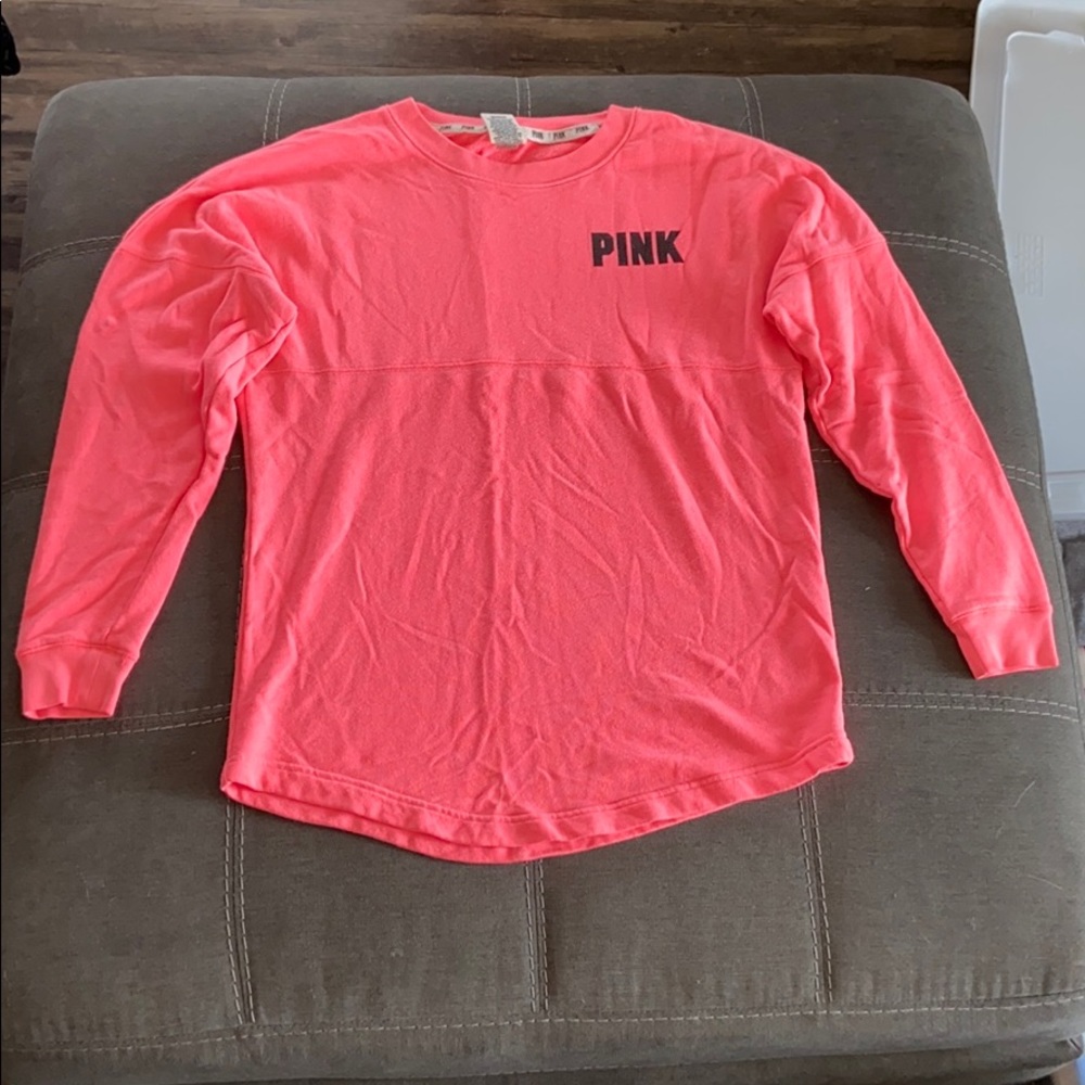 VS Pink long sleeve shirt size XS